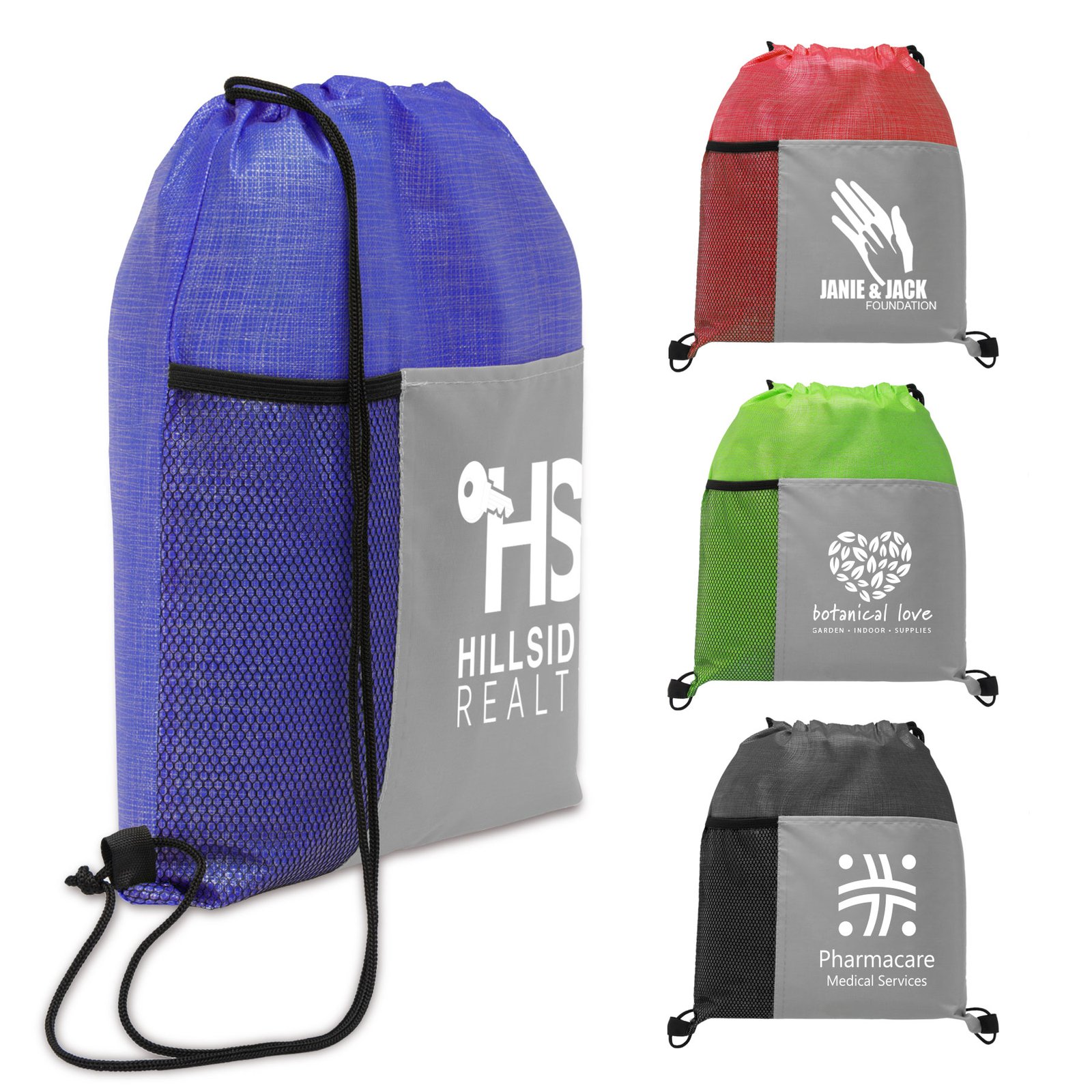 Metroplex Non-Woven Drawstring Bag #UEM