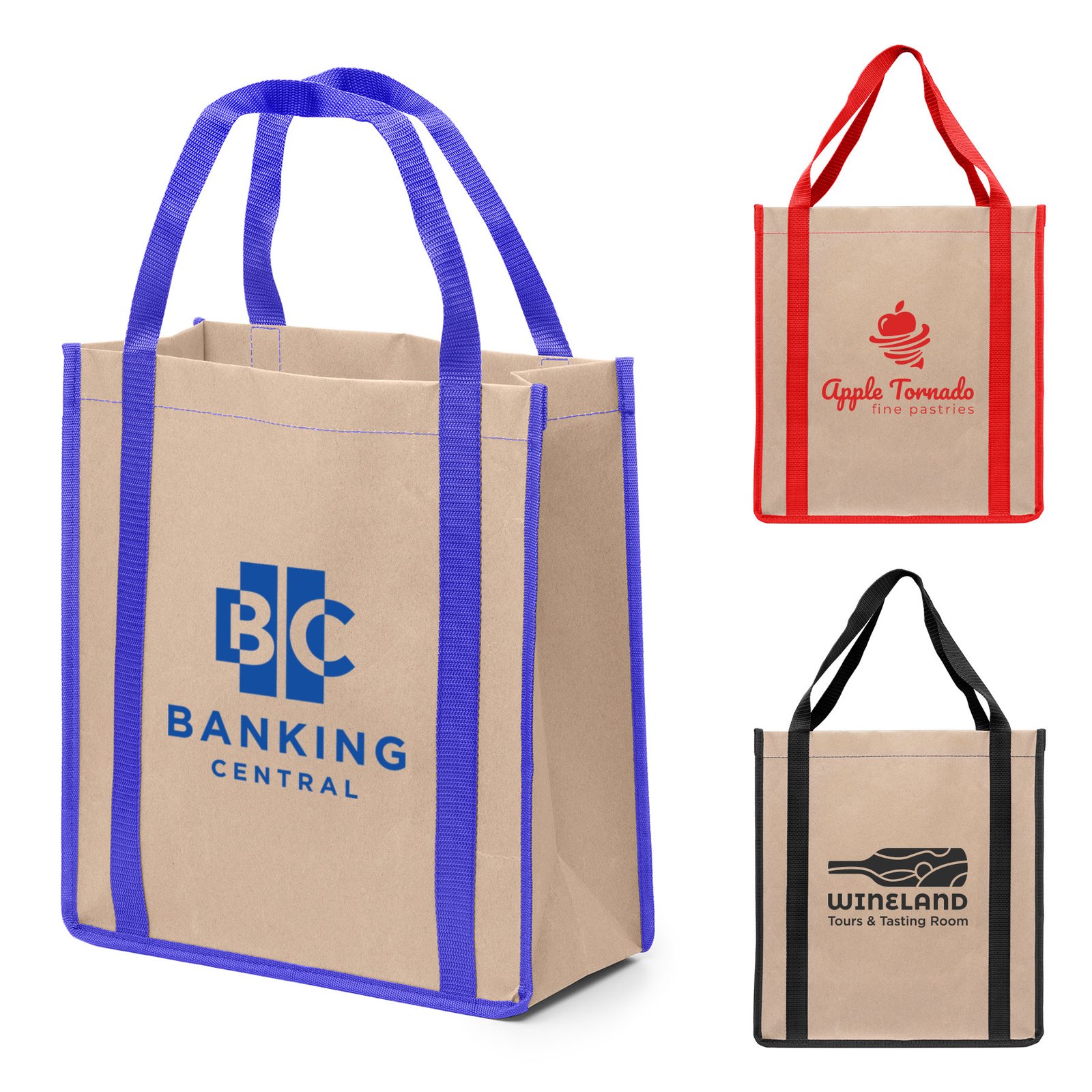 Vancouver Eco Kraft + Non-Woven Tote Bag #UFB