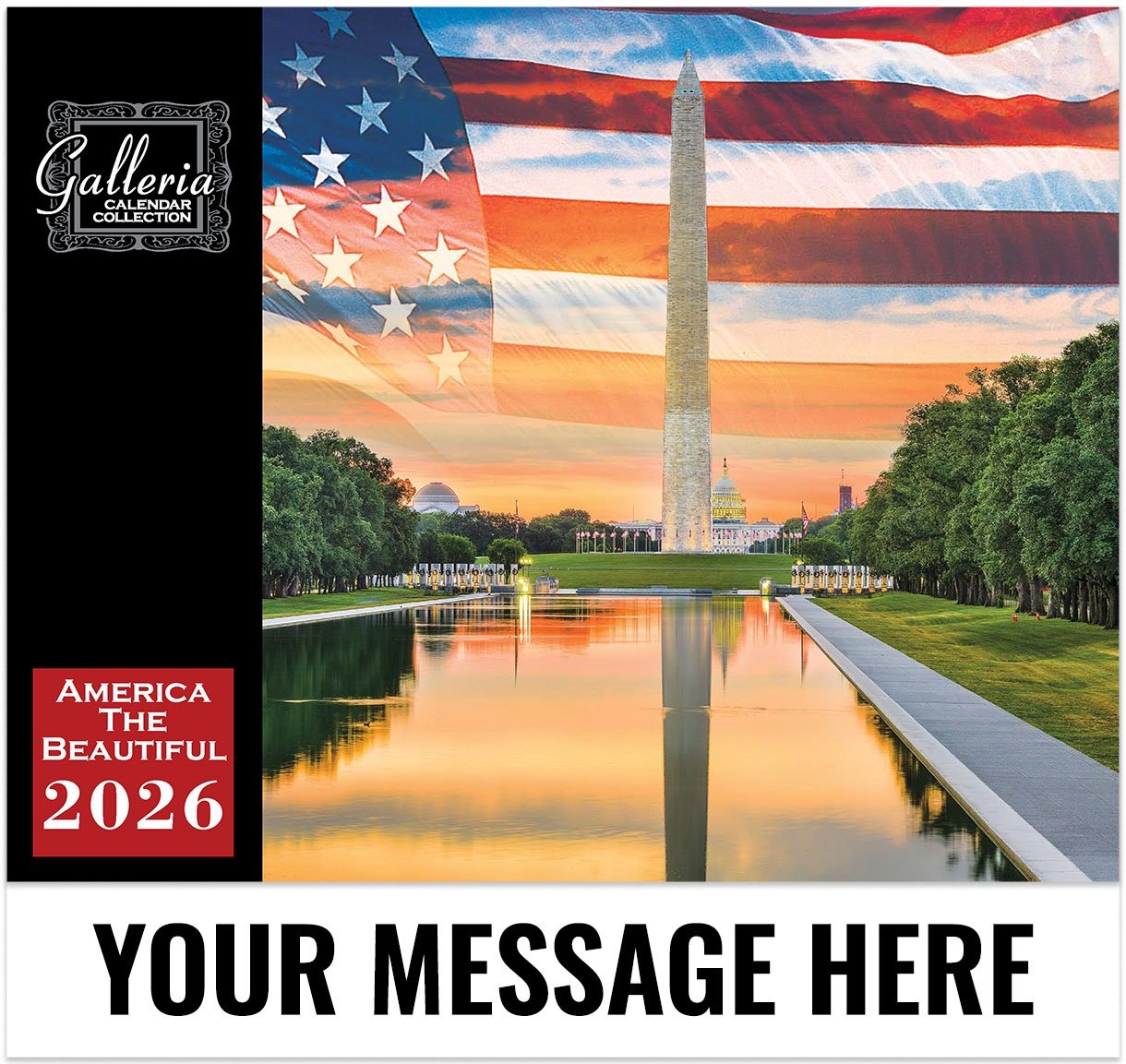 2026 America The Beautiful Wall Calendar