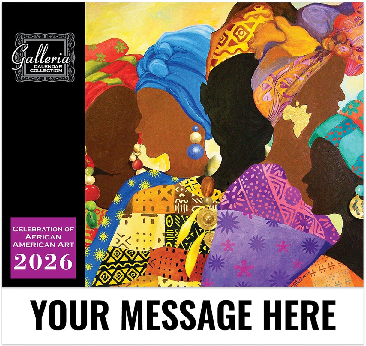 2026 Celebration of African American Art Wall Calendar