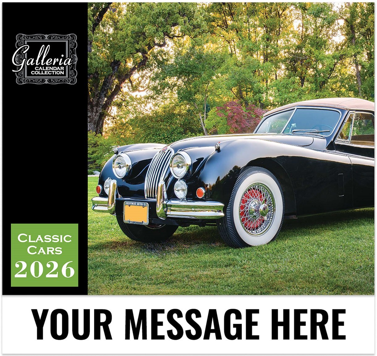 2026 Classic Cars Wall Calendar