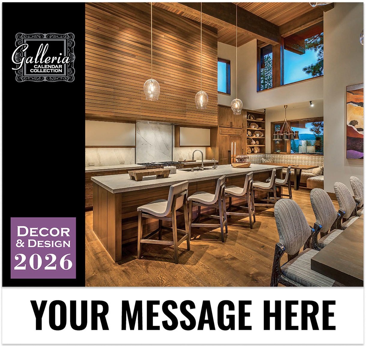 2026 Decor & Design Wall Calendar