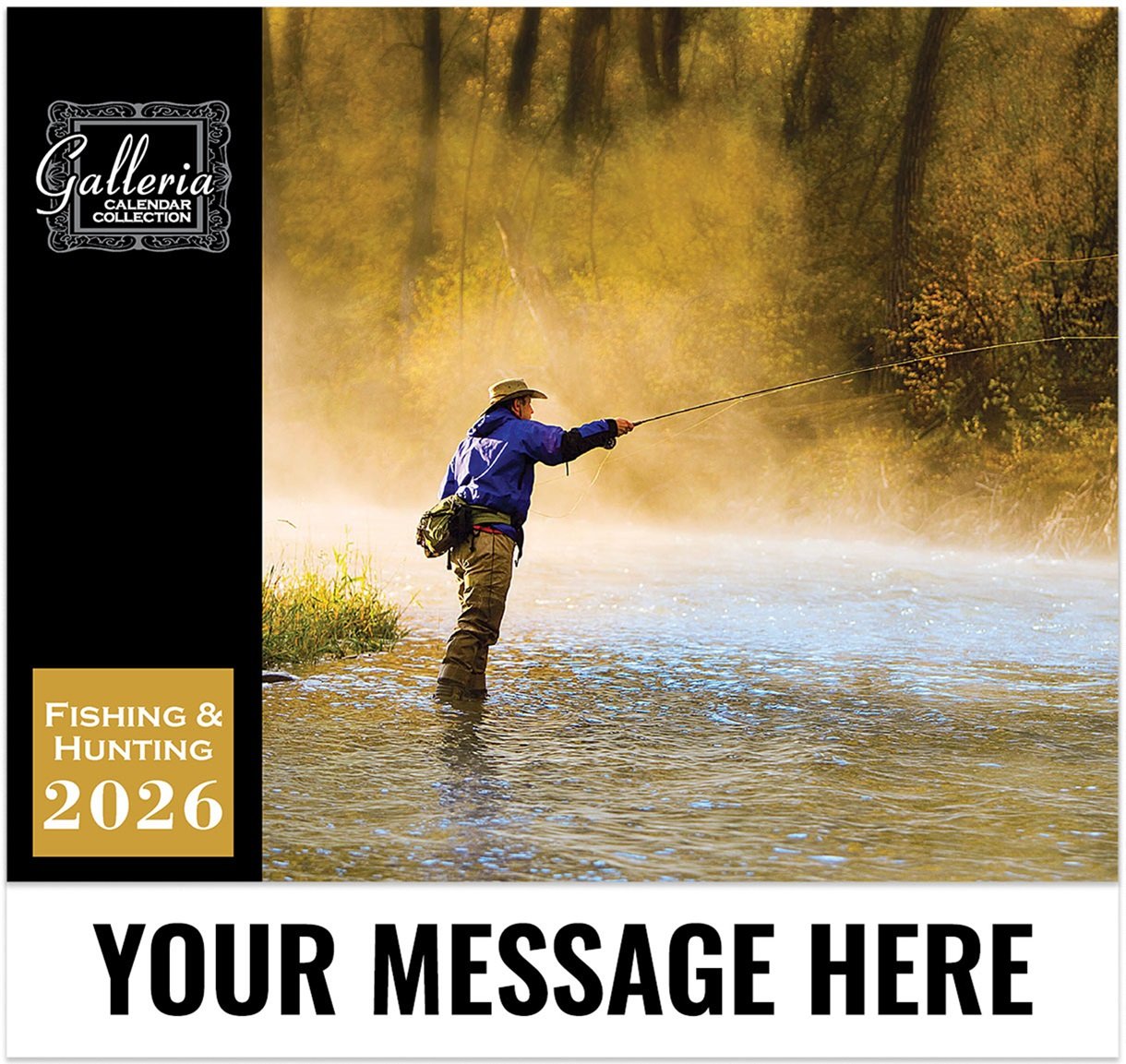 2026 Fishing & Hunting Wall Calendar