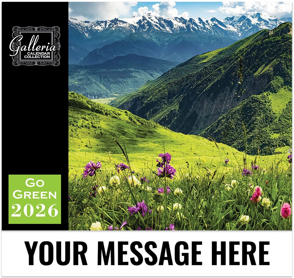 2026 Go Green Wall Calendar