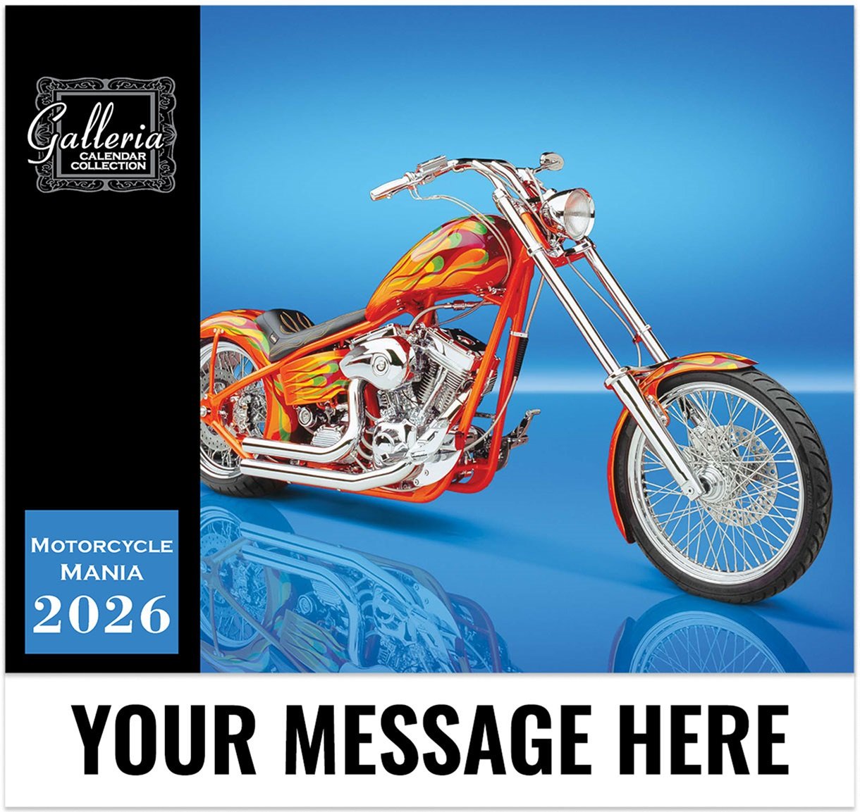 2026 Motorcycle Mania Wall Calendar