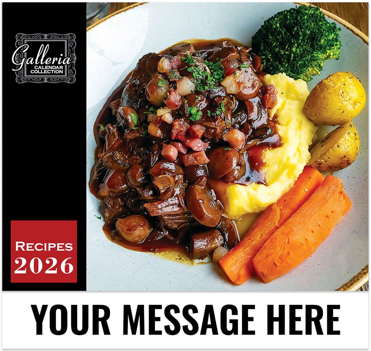2026 Recipes Wall Calendar