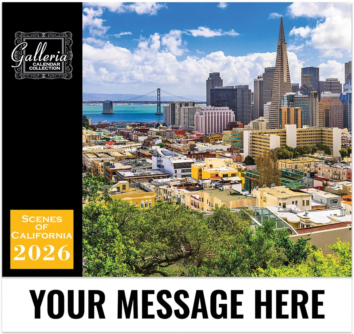 2026 Scenes of California Wall Calendar
