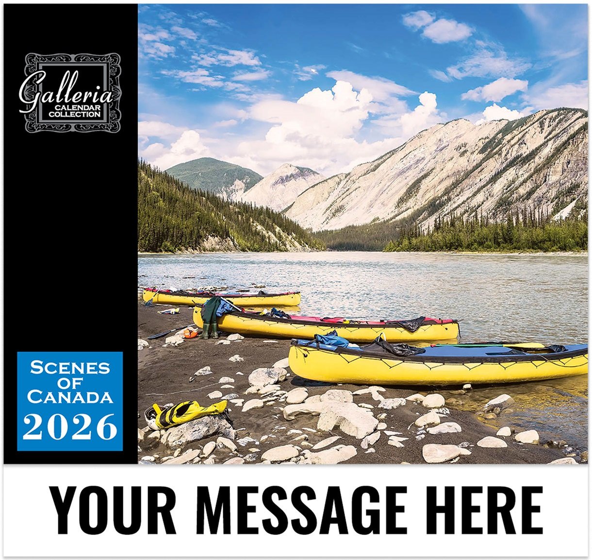 2026 Scenes of Canada Wall Calendar