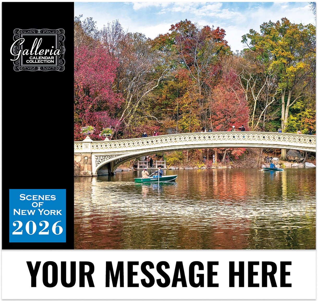 2026 Scenes of New York Wall Calendar