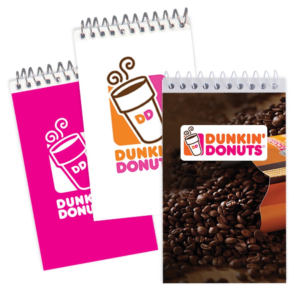 Full Color Spiral Flip Notepad #NBF